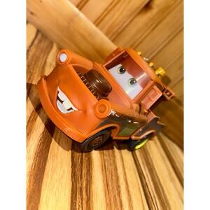 Mattel Mater Tow Truck Thick Plastic Toy 4” Tall